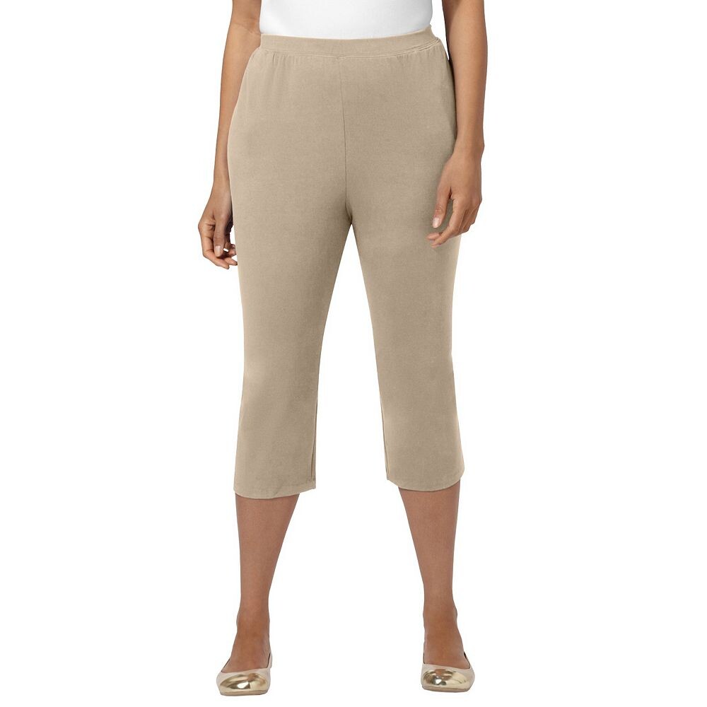 Женские капри больших размеров Catherines Suprema, цвет Cappuccino
Женские капри больших размеров Catherines Suprema, цвет Cappuccino