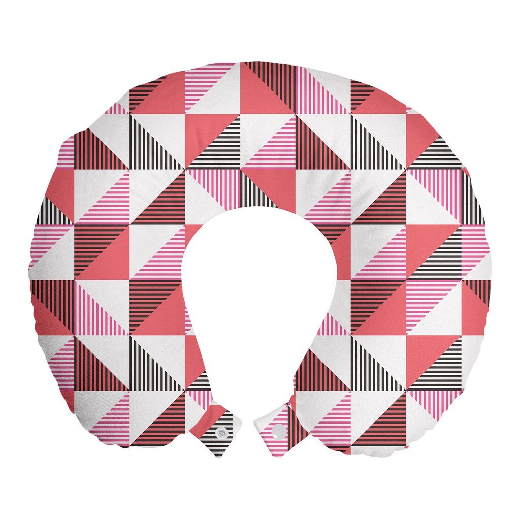 ABAKUHAUS Подушка для путешествий Geometric, поддержка шеи, разрезанные пополам полосатые треугольники, дорожная вещь из пенопласта для самолета и автомобиля, 30x30 см, кораллово-розовый и темно-серый
ABAKUHAUS Подушка для путешествий Geometric, поддержка шеи, разрезанные пополам полосатые треугольники, дорожная вещь из пенопласта для самолета и автомобиля, 30x30 см, кораллово-розовый и темно-серый