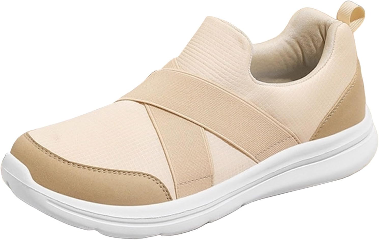 Кроссовки IWIHMIV для мужчин для ходьбы и бега, удобные, с нескользящей подошвой, легкие спортивные кроссовки для тренировок, бежевый
Кроссовки IWIHMIV для мужчин для ходьбы и бега, удобные, с нескользящей подошвой, легкие спортивные кроссовки для тренировок, бежевый