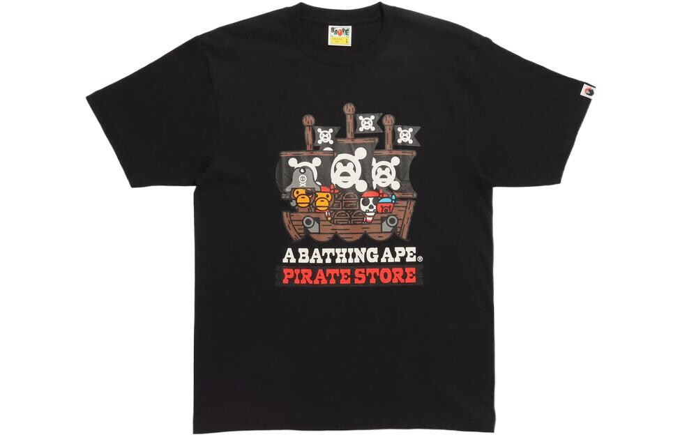 Футболка мужская A Bathing Ape, черный
Футболка мужская A Bathing Ape, черный