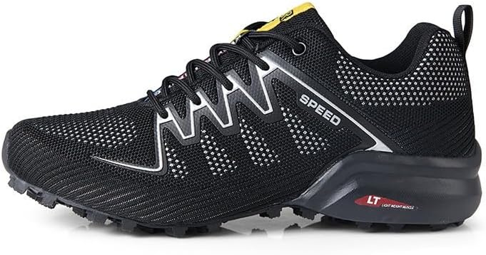 Мужские походные кроссовки легкие для улицы - дышащие противоскользящие обувь для прогулок, тренировок, трекинга, кемпинга и повседневной носки Qacksv, черный
Мужские походные кроссовки легкие для улицы - дышащие противоскользящие обувь для прогулок, тренировок, трекинга, кемпинга и повседневной носки Qacksv, черный