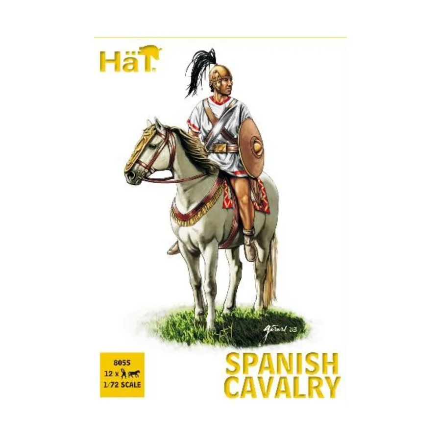 Испанская кавалерия, Historical Plastic Military Figures - Ancient (1:72) (Hat Industries)
Испанская кавалерия, Historical Plastic Military Figures - Ancient (1:72) (Hat Industries)