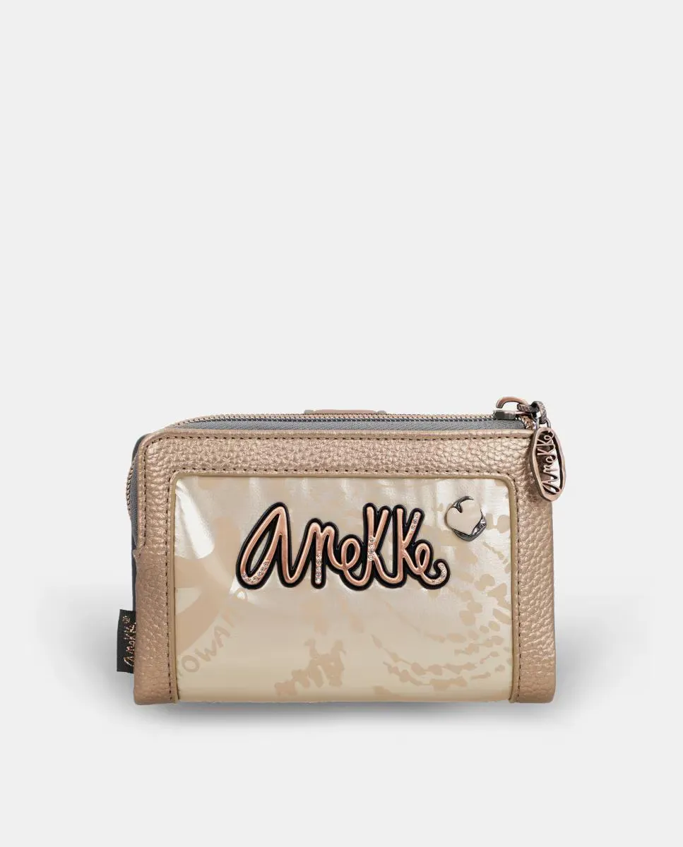 Гибкий средний кошелек с защитой от RFID Real Anekke, мультиколор
Гибкий средний кошелек с защитой от RFID Real Anekke, мультиколор