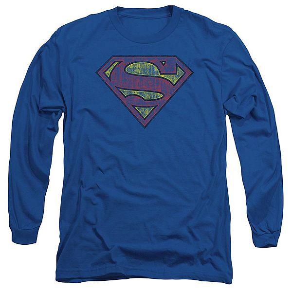 Футболка с длинным рукавом Superman tattered shield Licensed Character
Футболка с длинным рукавом Superman tattered shield Licensed Character