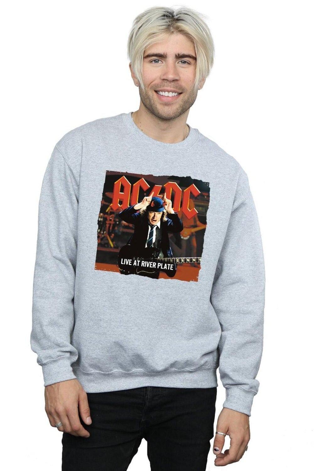 Толстовка Live At River Plate Columbia Records AC/DC, серый
Толстовка Live At River Plate Columbia Records AC/DC, серый