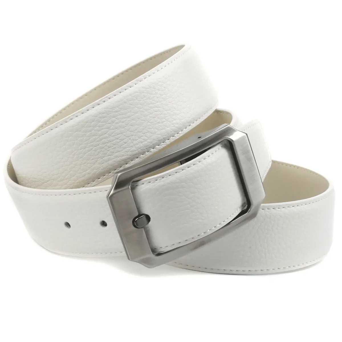 Черный кожаный ремень Anthoni Crown с классической пряжкой, неподвластный времени дизайн, белый
Черный кожаный ремень Anthoni Crown с классической пряжкой, неподвластный времени дизайн, белый