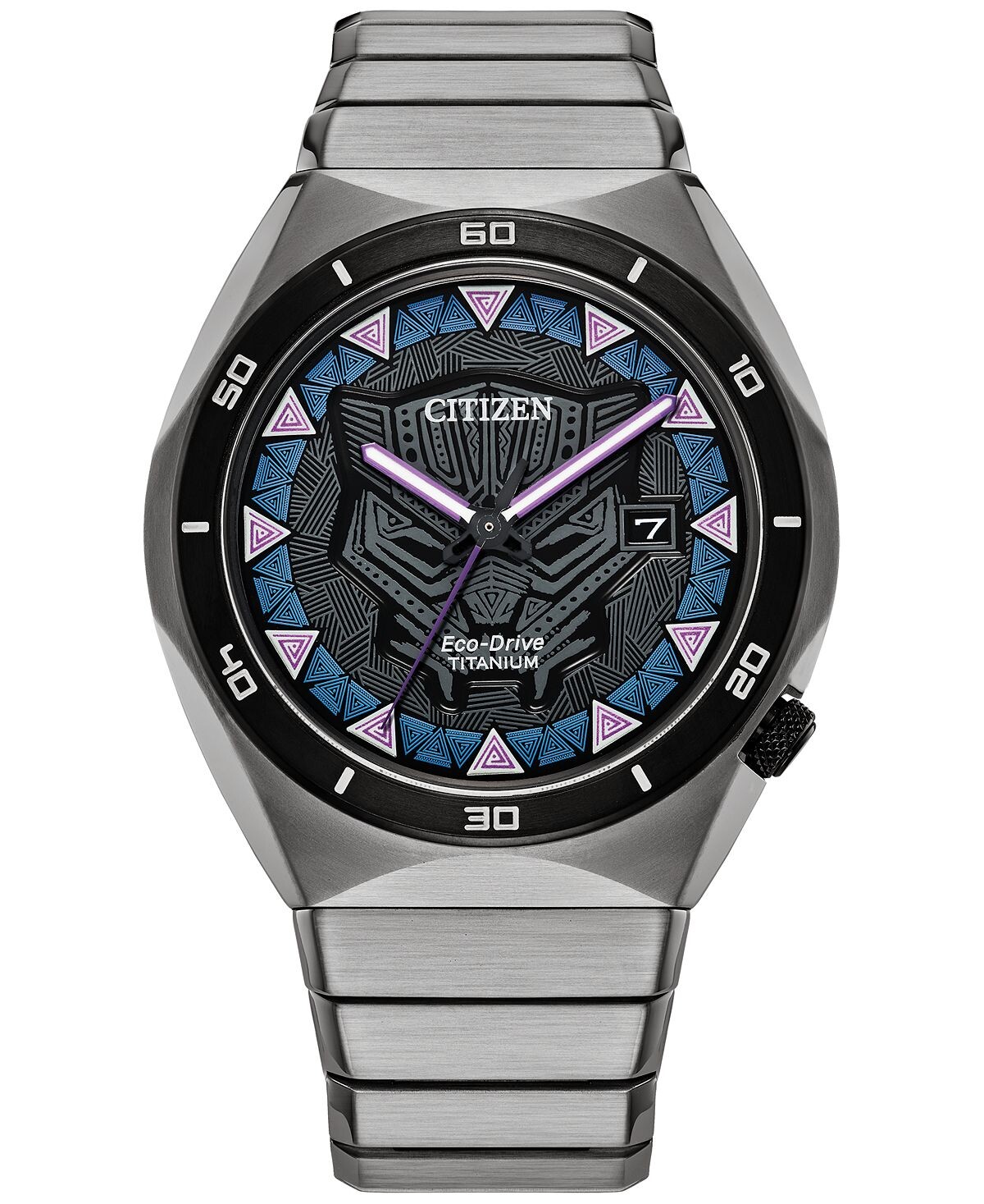 Мужские часы Eco-Drive Marvel Black Panther с супертитановым браслетом, 41 мм Citizen
Мужские часы Eco-Drive Marvel Black Panther с супертитановым браслетом, 41 мм Citizen