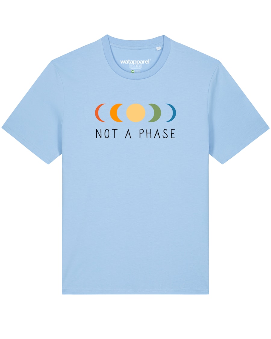 Рубашка Watapparel Not a Phase, светло-голубой
Рубашка Watapparel Not a Phase, светло-голубой