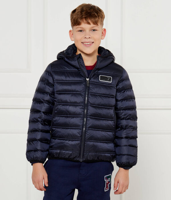 Куртка детская Ea7 стеганая с капюшоном, синий
Куртка детская Ea7 стеганая с капюшоном, синий