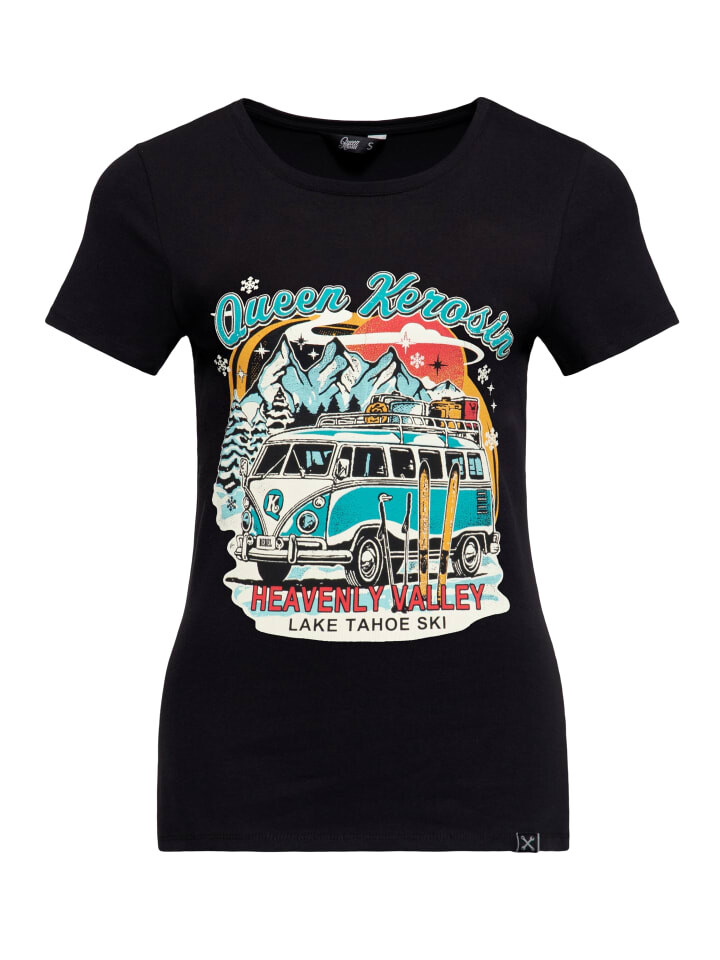 Футболка Queen Kerosin Heavenly Valley, черный
Футболка Queen Kerosin Heavenly Valley, черный