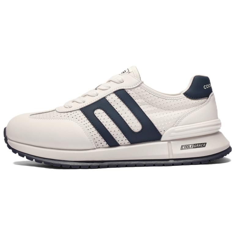 BELLE Нескользящие износостойкие низкие повседневные туфли мужские цвета экрю/темно-синий
BELLE Нескользящие износостойкие низкие повседневные туфли мужские цвета экрю/темно-синий