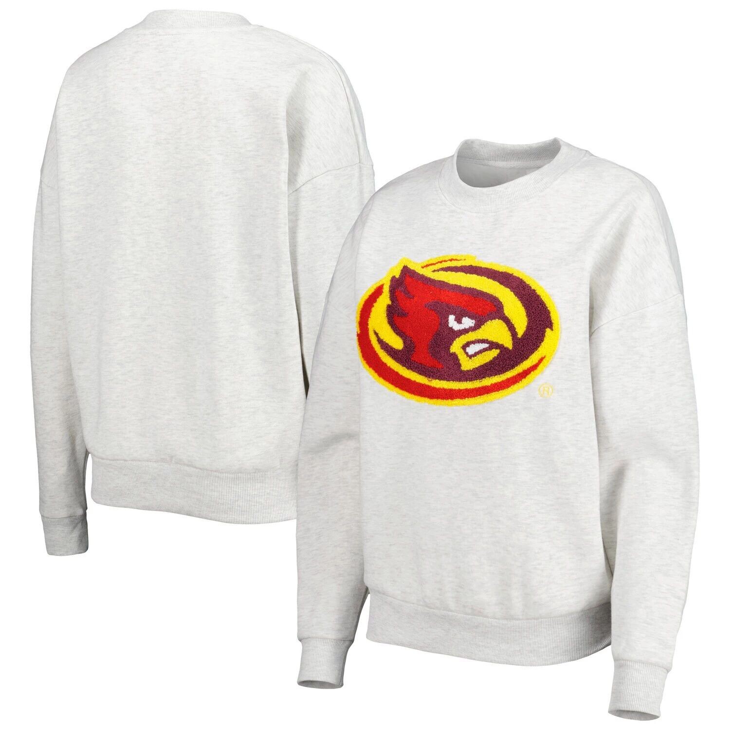 Женский флисовый пуловер с синельными нашивками Gameday Couture Heather Grey Iowa State Cyclones, толстовка
Женский флисовый пуловер с синельными нашивками Gameday Couture Heather Grey Iowa State Cyclones, толстовка