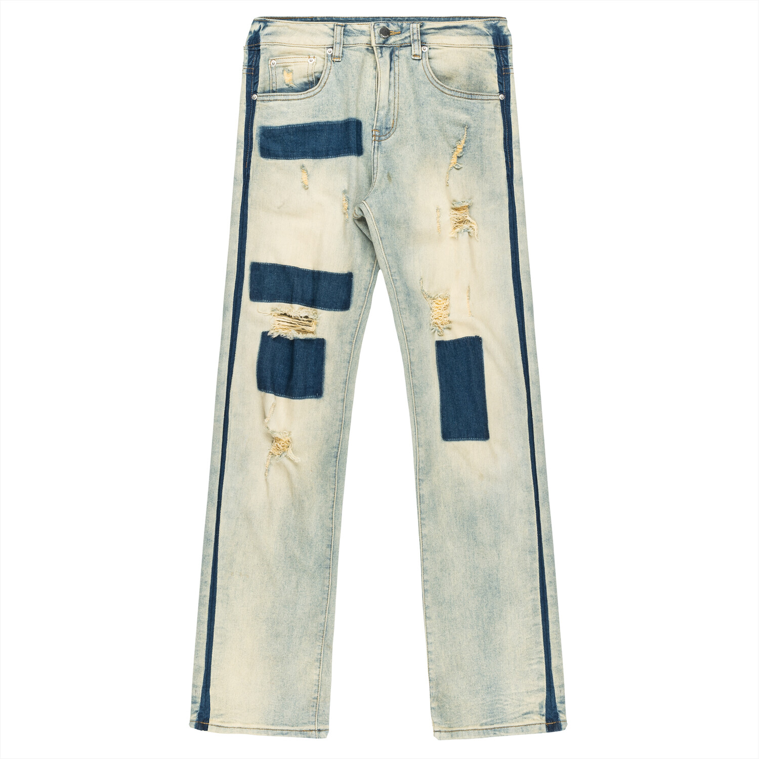 Джинсы унисекс Xinyinsu, синий 
Джинсы унисекс Xinyinsu, синий