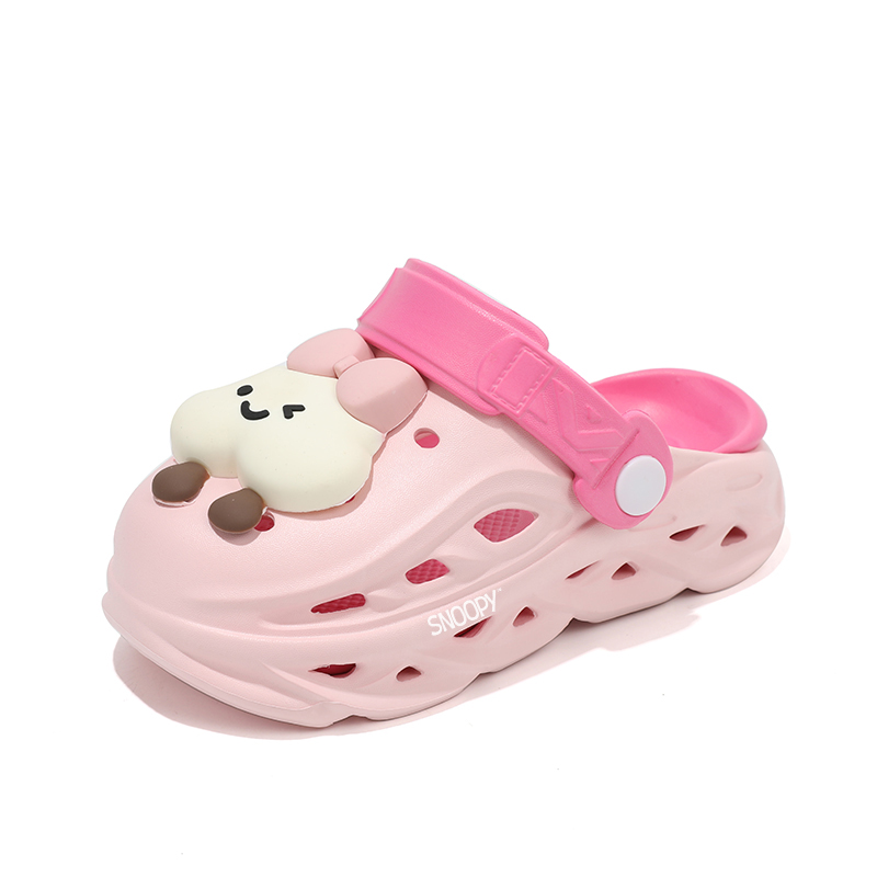 Детские противоскользящие и износостойкие дышащие сабо SNOOPY, розовый
Детские противоскользящие и износостойкие дышащие сабо SNOOPY, розовый
