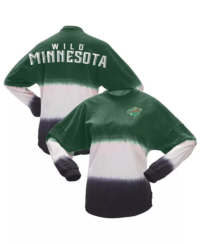 Женская зеленая, черная футболка Minnesota Wild Ombre с длинным рукавом Spirit Jersey
Женская зеленая, черная футболка Minnesota Wild Ombre с длинным рукавом Spirit Jersey