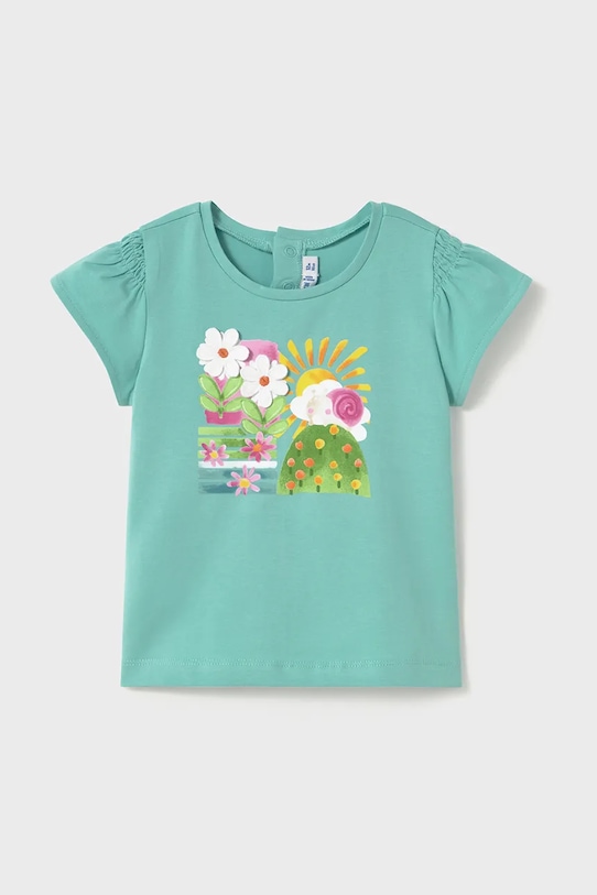 Детская футболка Mayoral, бирюзовый 
Детская футболка Mayoral, бирюзовый