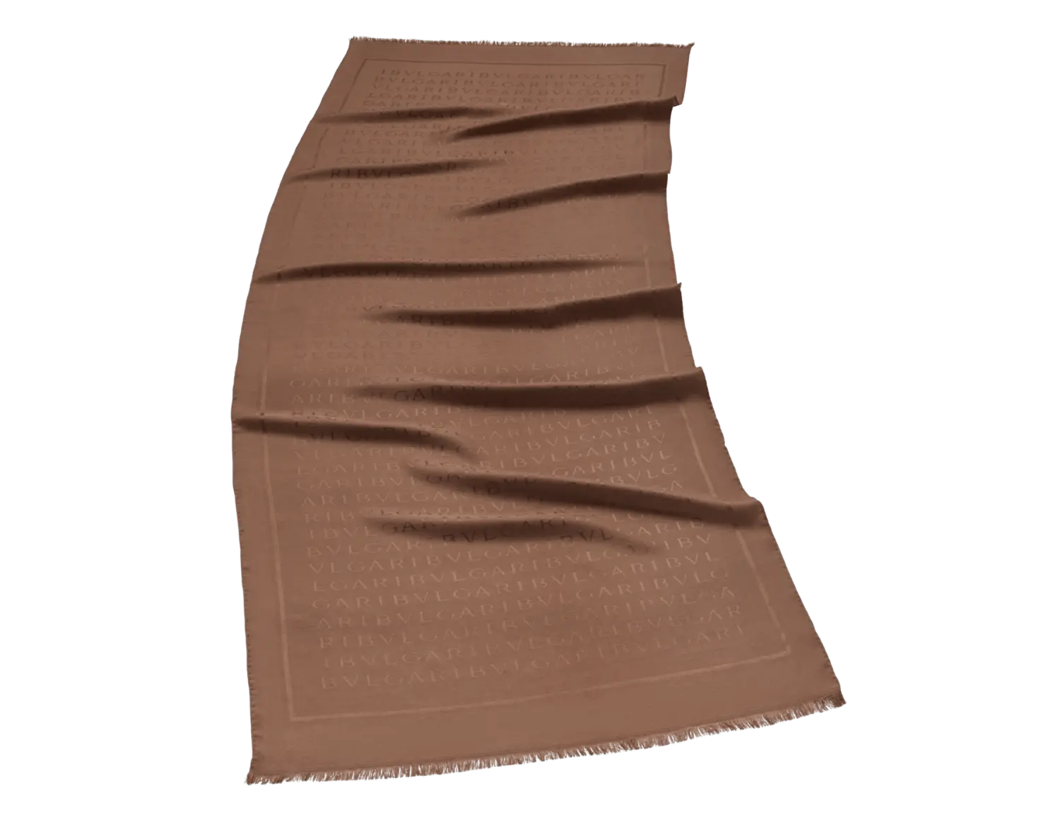 Палантин Bvlgari, коричневый
Палантин Bvlgari, коричневый