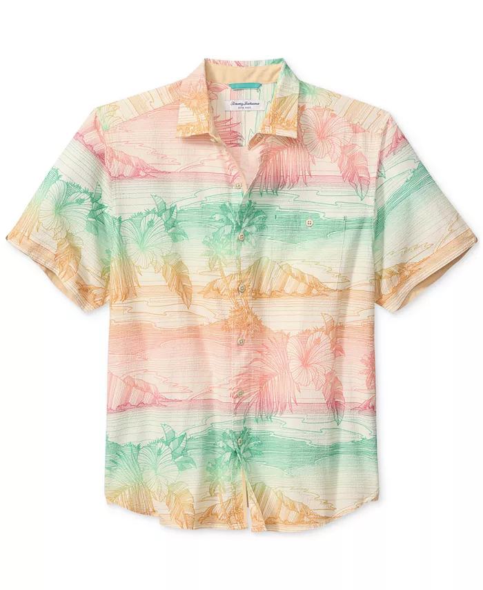 Мужская рубашка Nova Wave Coastal Tommy Bahama, мультиколор 
Мужская рубашка Nova Wave Coastal Tommy Bahama, мультиколор