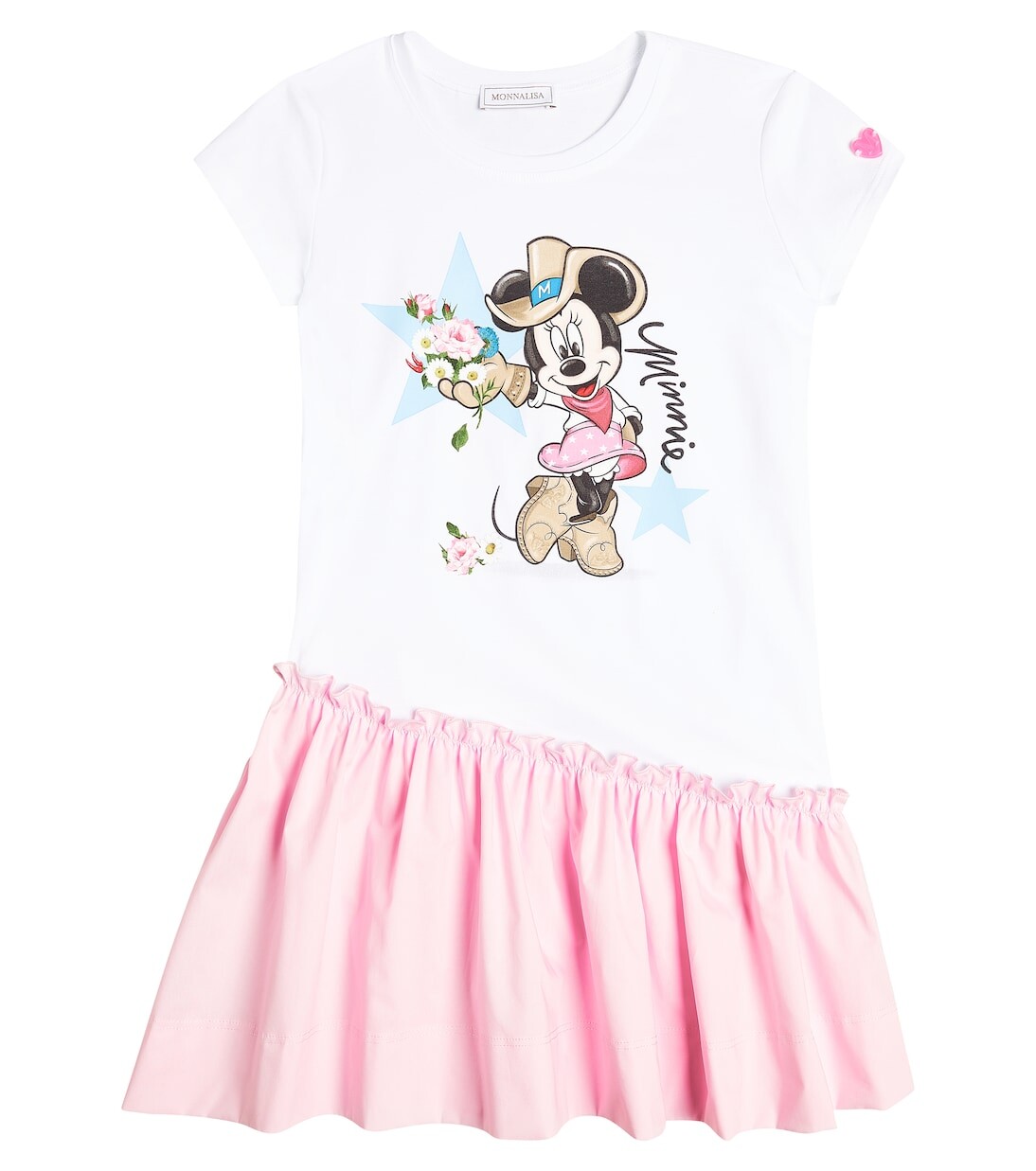 Платье abito free time из смесового хлопка Monnalisa, белый
Платье abito free time из смесового хлопка Monnalisa, белый