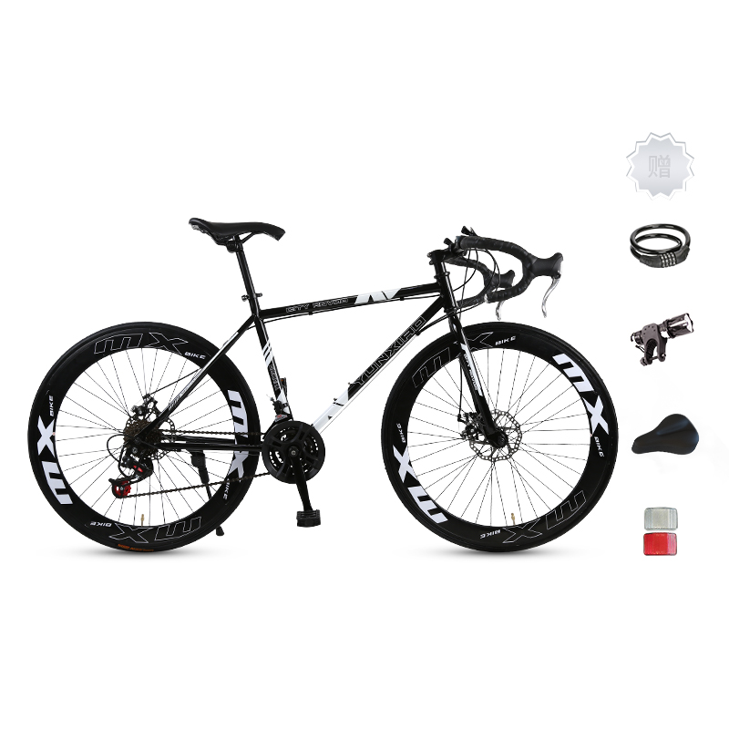 Шоссейный велосипед с дисковыми тормозами из высокоуглеродистой стали для активного отдыха ICOLOUR, Pure черный
Шоссейный велосипед с дисковыми тормозами из высокоуглеродистой стали для активного отдыха ICOLOUR, Pure черный