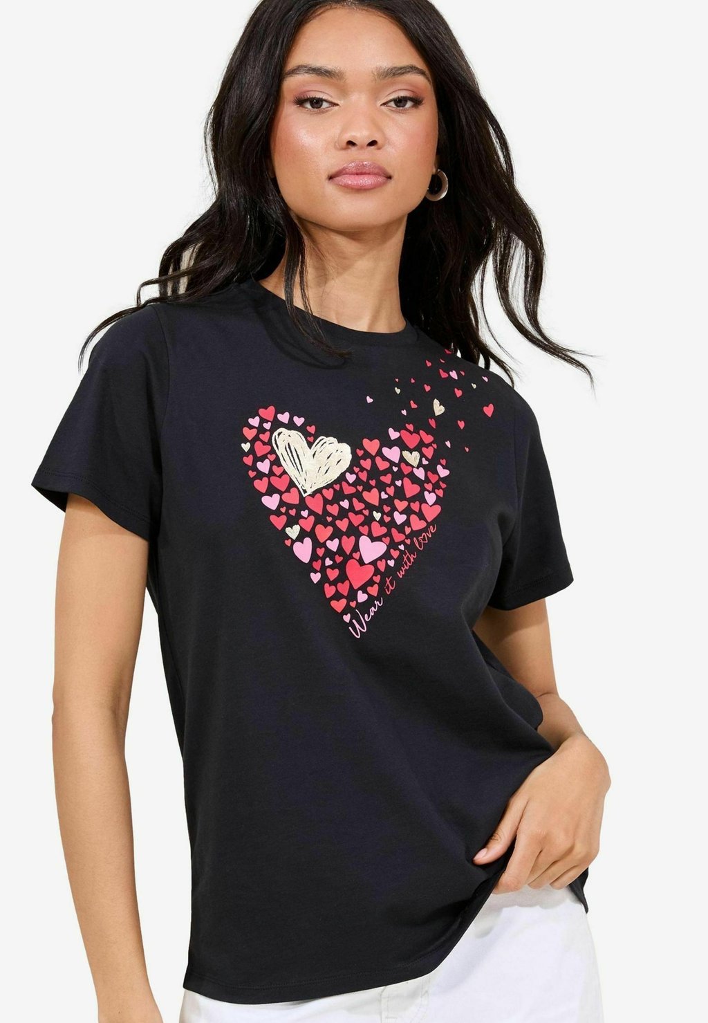 Футболка с принтом REGULAR FIT - FRIEND WEAR IT WITH LOVE Lipsy, черный
Футболка с принтом REGULAR FIT - FRIEND WEAR IT WITH LOVE Lipsy, черный