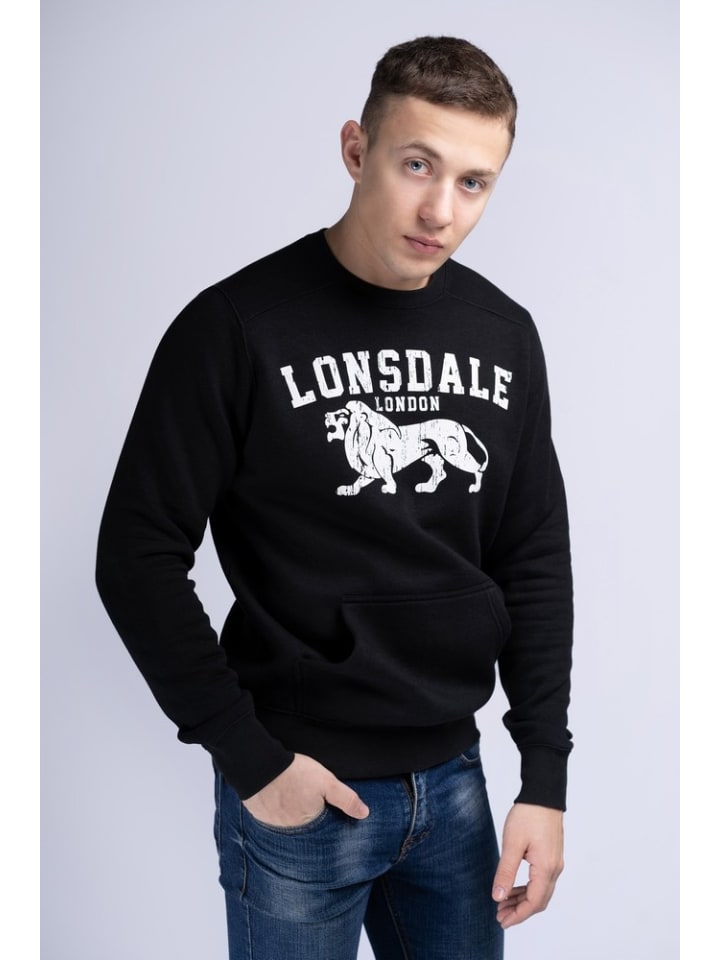 Свитер Керсбрук черного цвета Lonsdale
Свитер Керсбрук черного цвета Lonsdale