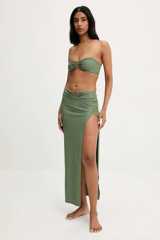 Двухкомпонентный купальник и пляжная юбка Answear.Lab, зеленый
Двухкомпонентный купальник и пляжная юбка Answear.Lab, зеленый