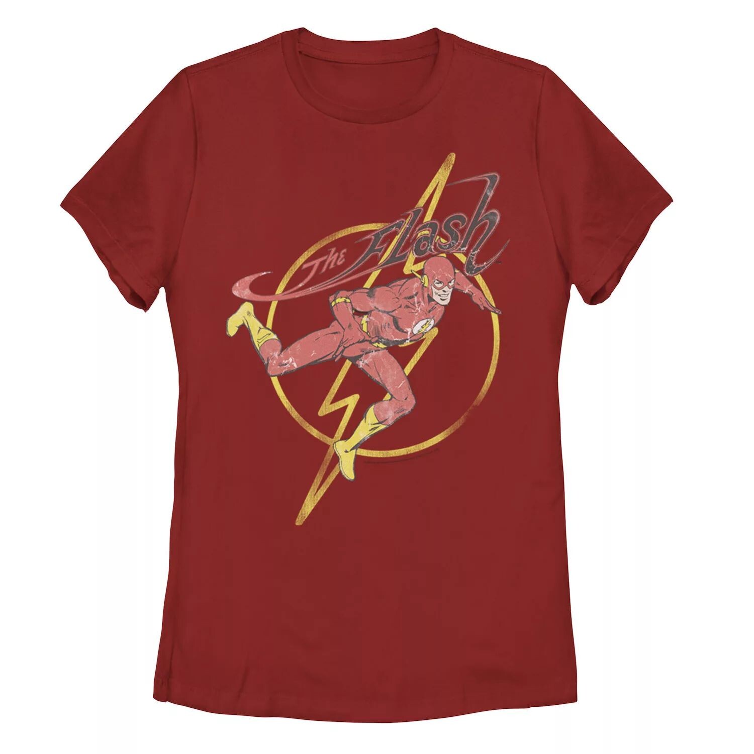 Футболка с изображением флэш-символа в позе DC Comics для юниоров Licensed Character 
Футболка с изображением флэш-символа в позе DC Comics для юниоров Licensed Character