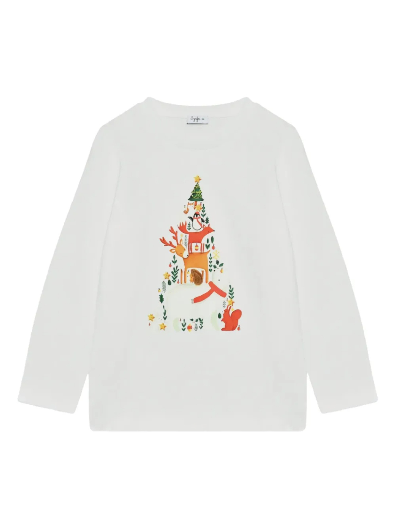 Футболка с принтом в стиле иллюстрации Il Gufo, белый
Футболка с принтом в стиле иллюстрации Il Gufo, белый