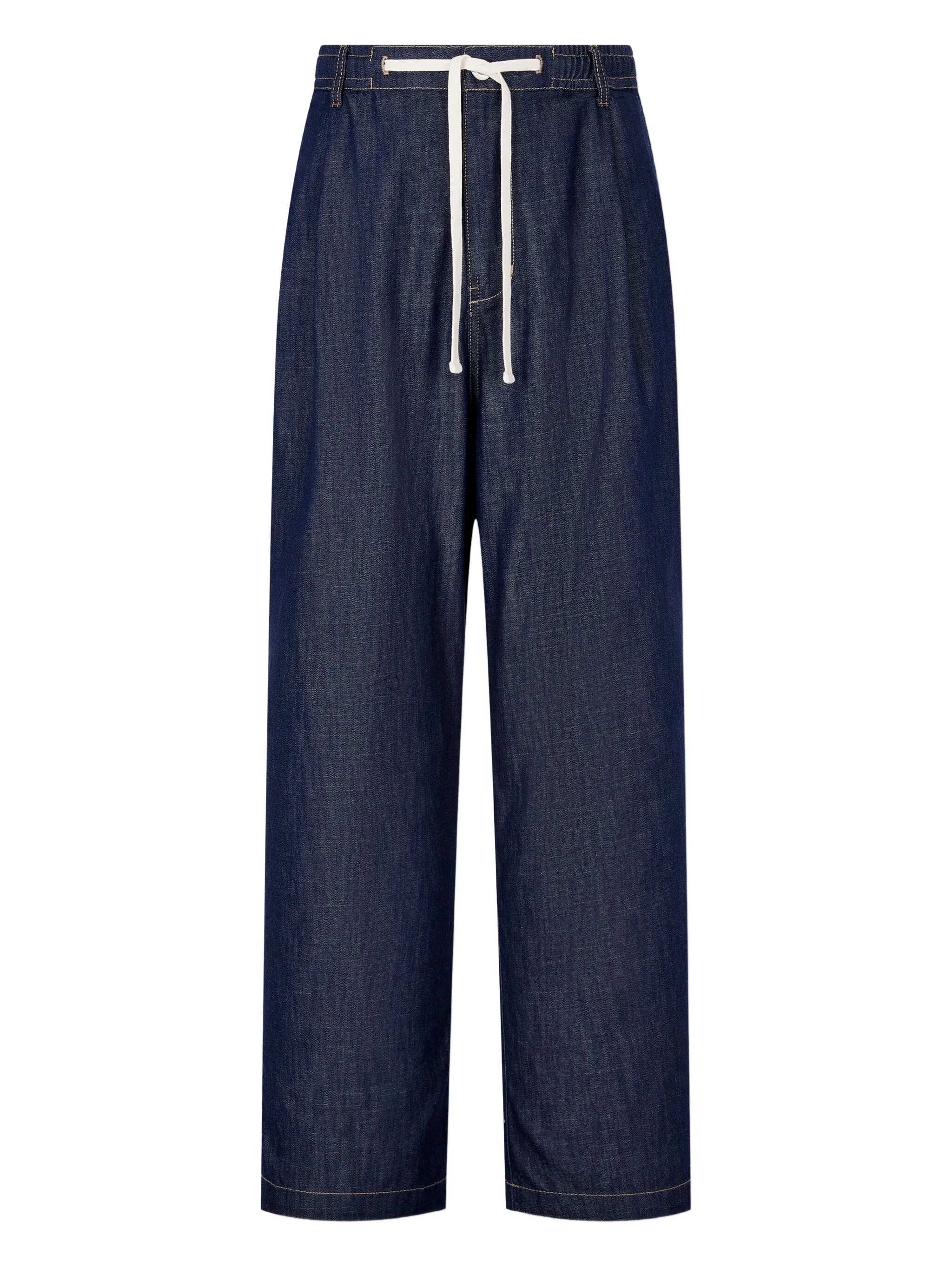 Брюки из денима с кулиской Tomboy, синий
Брюки из денима с кулиской Tomboy, синий