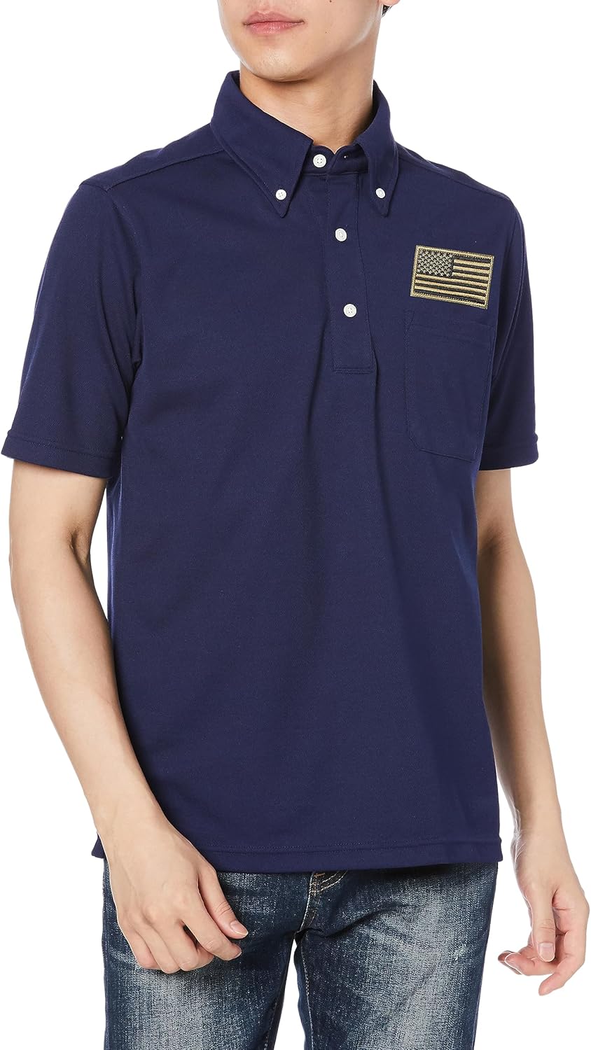Поло-рубашка с коротким рукавом и влагоотводящим эффектом, карманами и пуговицами, модель F-SD021123, с гербом армии США, темно-синяя F-Style
Поло-рубашка с коротким рукавом и влагоотводящим эффектом, карманами и пуговицами, модель F-SD021123, с гербом армии США, темно-синяя F-Style