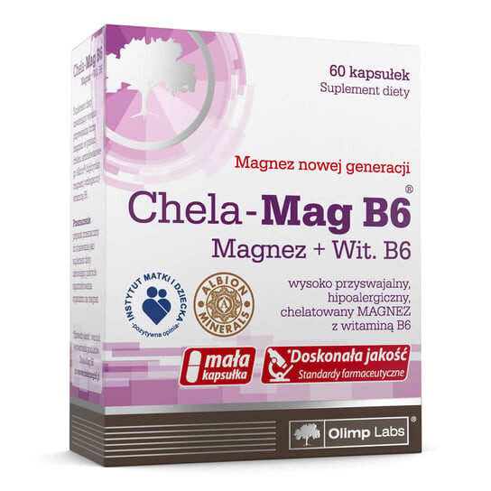 Olimp Chela-Mag B6 - 60 капсул Olimp Labs
Olimp Chela-Mag B6 - 60 капсул Olimp Labs
