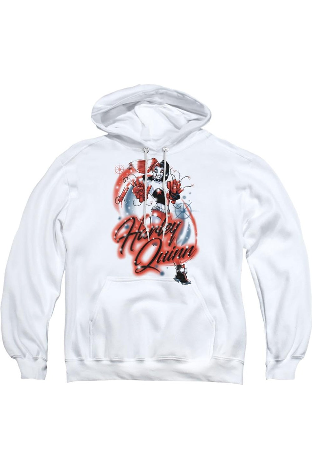 Толстовка с капюшоном Batman Harley Airbrush для взрослых Gildan, белый
Толстовка с капюшоном Batman Harley Airbrush для взрослых Gildan, белый