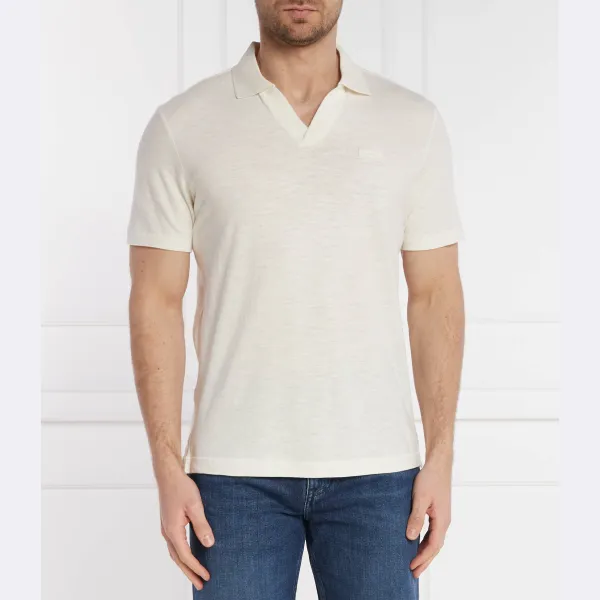 Рубашка-Поло стандартного кроя с добавлением белья Calvin Klein, экрю
Рубашка-Поло стандартного кроя с добавлением белья Calvin Klein, экрю