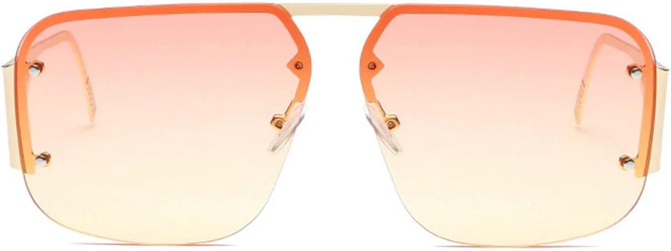 Laureles Модные квадратные солнцезащитные очки для женщин и мужчин в металлической оправе, очки-пилот для вождения, путешествий и активного отдыха, Pink Yellow
Laureles Модные квадратные солнцезащитные очки для женщин и мужчин в металлической оправе, очки-пилот для вождения, путешествий и активного отдыха, Pink Yellow