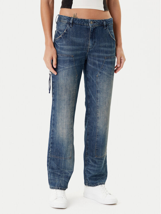 Джинсы straight leg W5YA2E D5R0D Guess, синий
Джинсы straight leg W5YA2E D5R0D Guess, синий