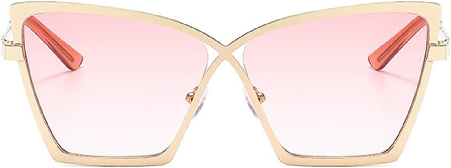 Солнцезащитные очки Willochra большого размера в винтажном стиле «кошачий глаз» для женщин, модные и роскошные, градиентные, неровной формы, цвета шампанского, с защитой от УФ-излучения UV400, C5
Солнцезащитные очки Willochra большого размера в винтажном стиле «кошачий глаз» для женщин, модные и роскошные, градиентные, неровной формы, цвета шампанского, с защитой от УФ-излучения UV400, C5