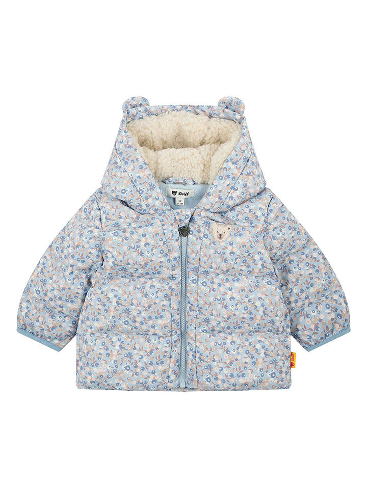 стеганая куртка светло-голубого цвета Steiff
стеганая куртка светло-голубого цвета Steiff