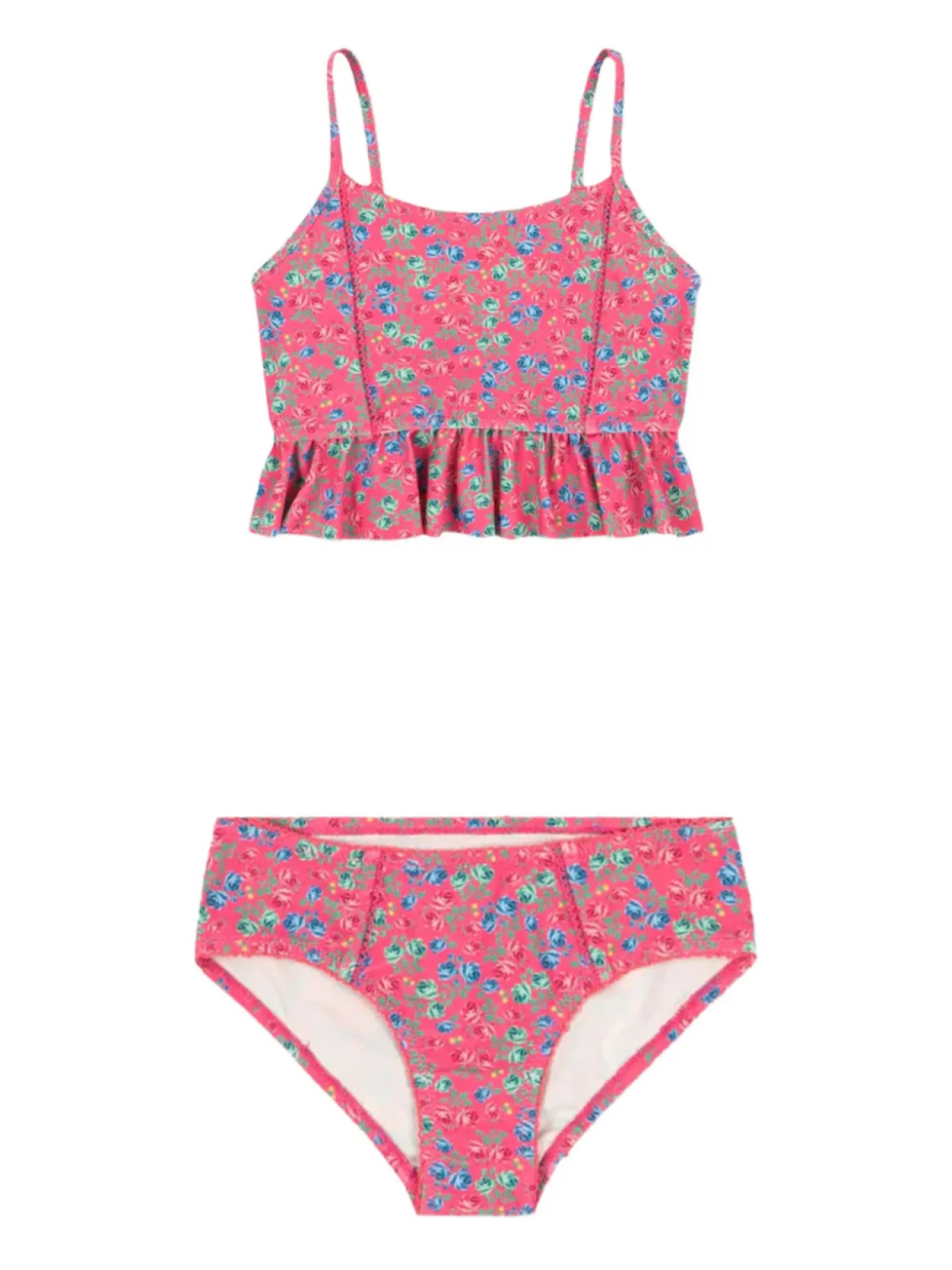 Бикини с баской и цветочным принтом Konges Sløjd, розовый
Бикини с баской и цветочным принтом Konges Sløjd, розовый