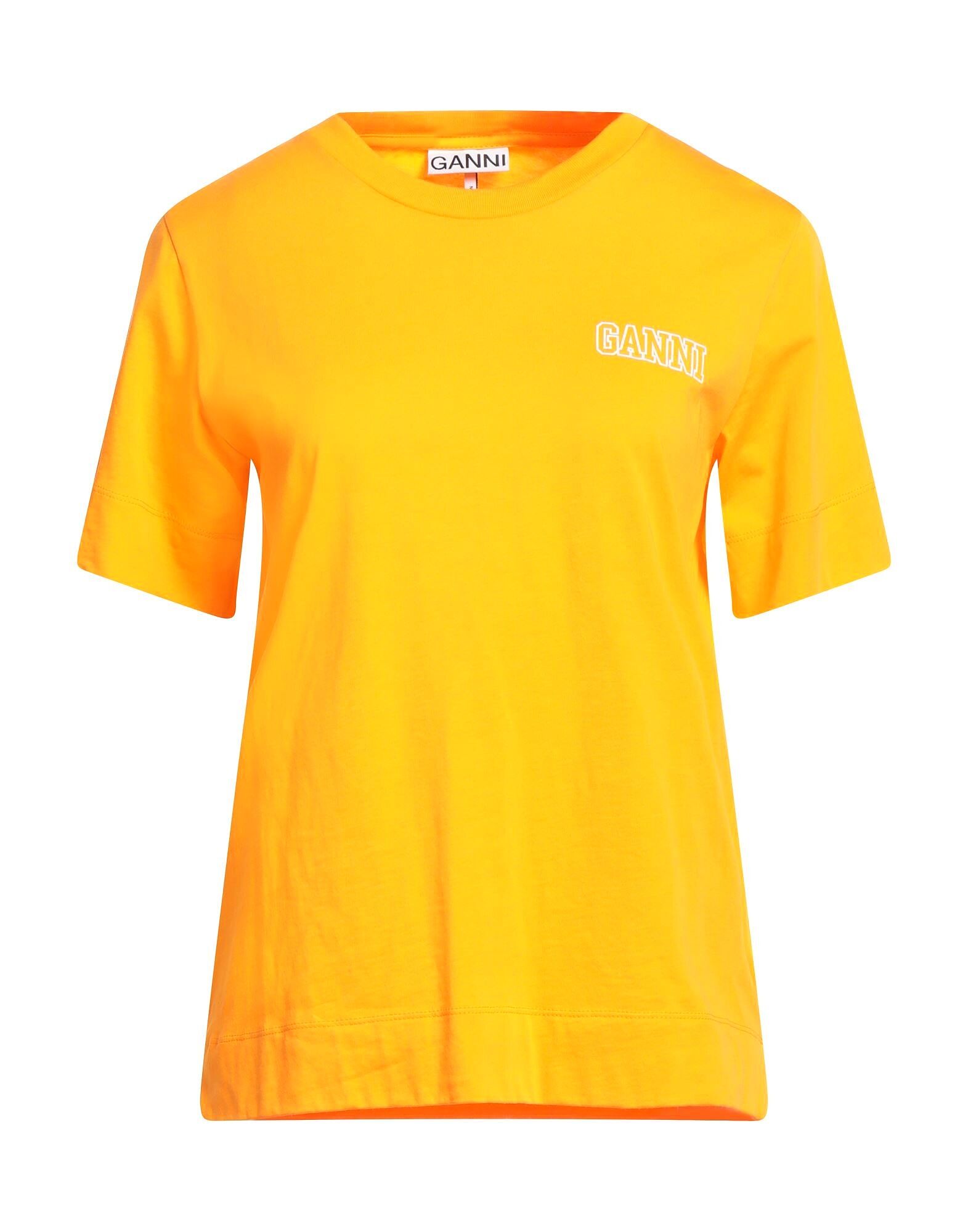 Футболка Ganni, оранжевый
Футболка Ganni, оранжевый
