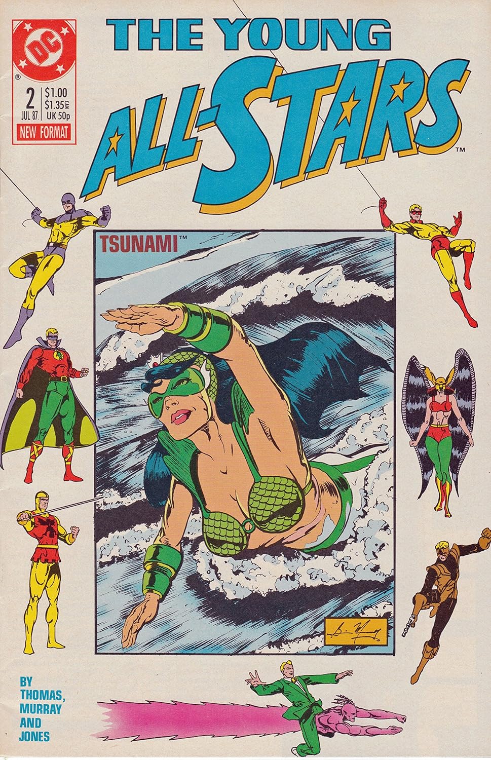 The Young All Stars - Issue Number 2 - July 1987 (DC Comics)
The Young All Stars - Issue Number 2 - July 1987 (DC Comics)