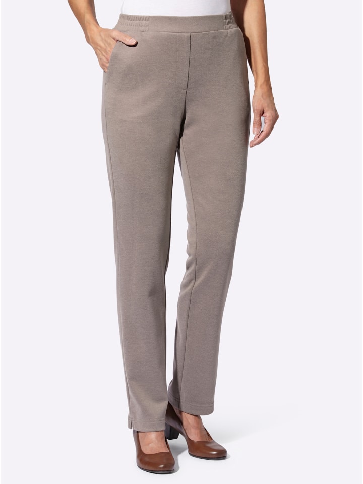 Брюки-карго цвета тауп-меланж WITT WEIDEN
Брюки-карго цвета тауп-меланж WITT WEIDEN