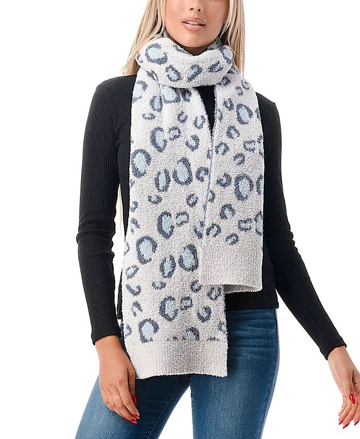 Женский ультрамягкий и уютный шарф с леопардовым принтом Marcus Adler, синий
Женский ультрамягкий и уютный шарф с леопардовым принтом Marcus Adler, синий