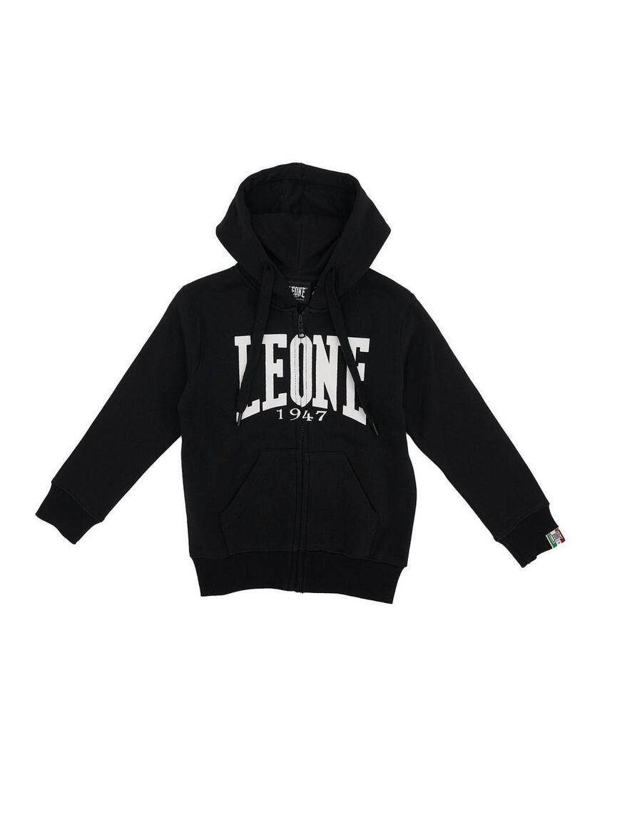 LEONE 1947 APPAREL Детская толстовка с капюшоном, застежкой-молнией по всей длине и базовым логотипом.
LEONE 1947 APPAREL Детская толстовка с капюшоном, застежкой-молнией по всей длине и базовым логотипом.