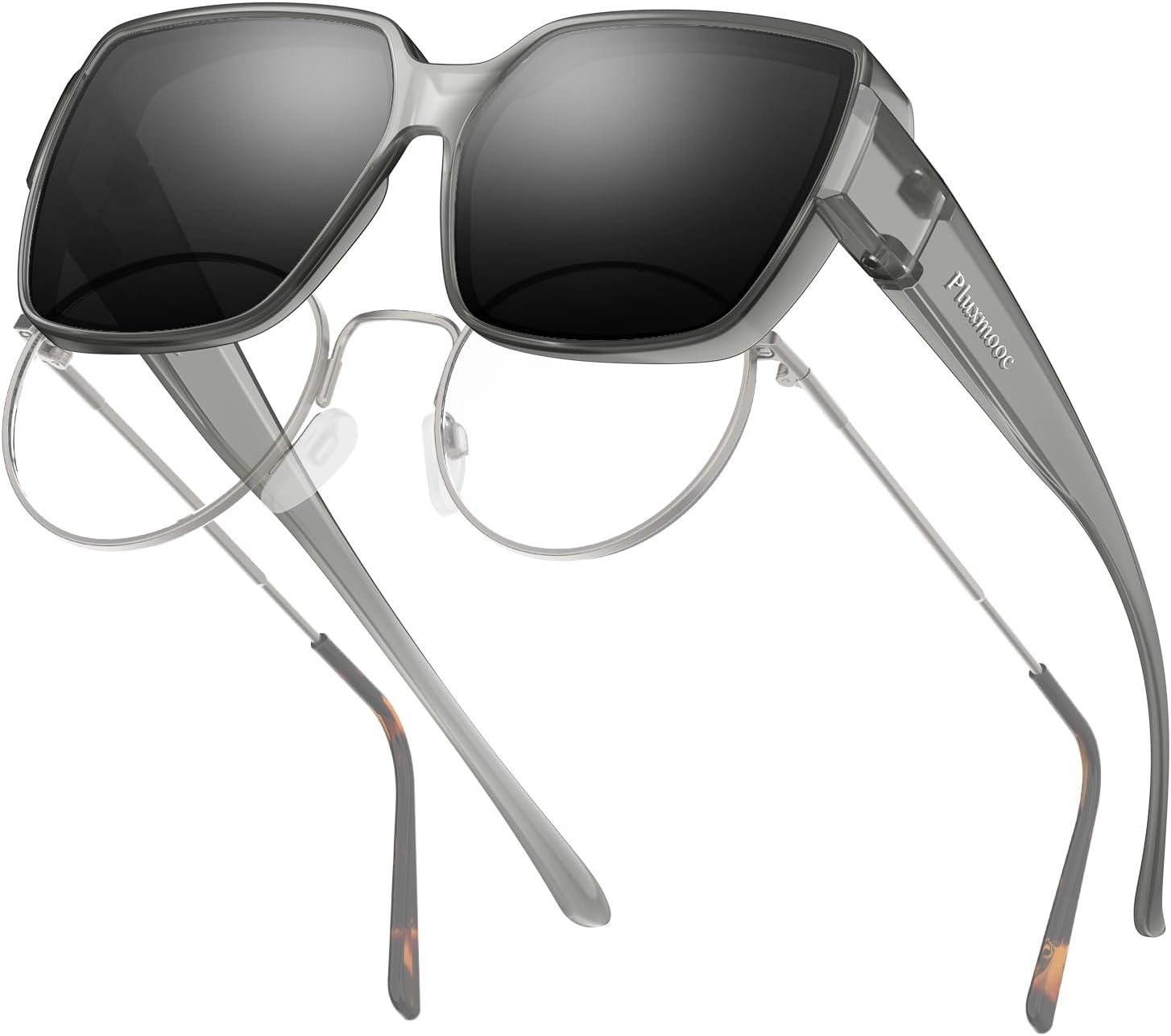 Солнцезащитные очки, надеваемые поверх обычных очков, для женщин и мужчин, поляризованные солнцезащитные очки, закрывающие очки с диоптриями и обеспечивающие защиту от УФ-излучения Thryvox, 003t3 Matt Translucent Black/Black
Солнцезащитные очки, надеваемые поверх обычных очков, для женщин и мужчин, поляризованные солнцезащитные очки, закрывающие очки с диоптриями и обеспечивающие защиту от УФ-излучения Thryvox, 003t3 Matt Translucent Black/Black