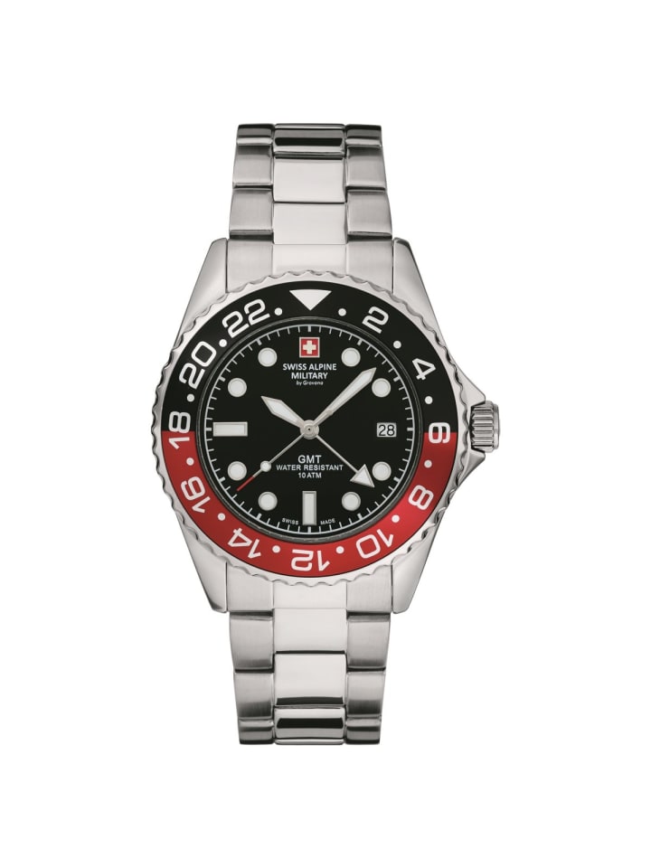 Swiss Military Кварцевые часы 7052.1136SAM серебристого цвета
Swiss Military Кварцевые часы 7052.1136SAM серебристого цвета