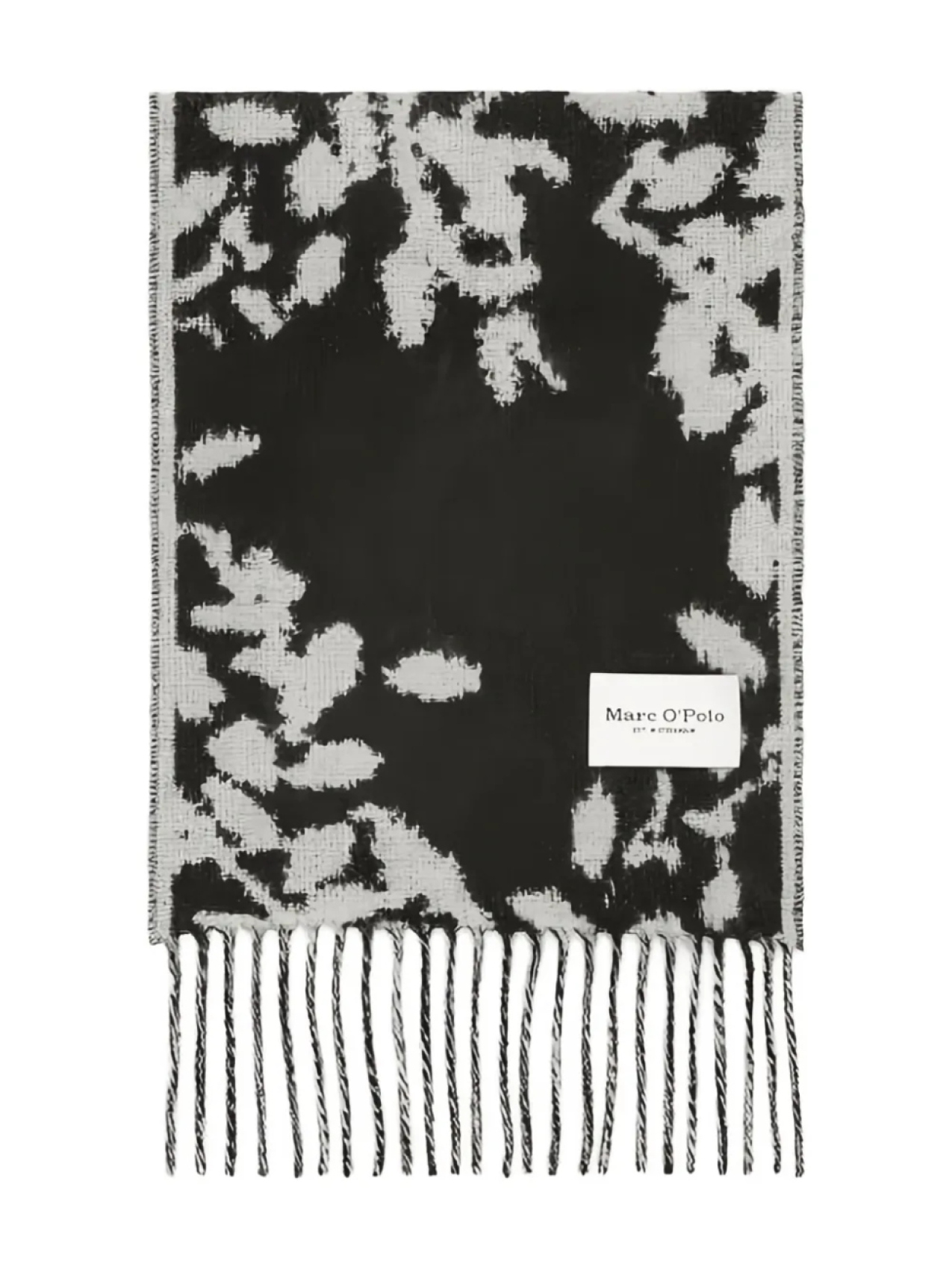 Marc O'Polo шарф с бахромой и цветочным узором, черный
Marc O'Polo шарф с бахромой и цветочным узором, черный