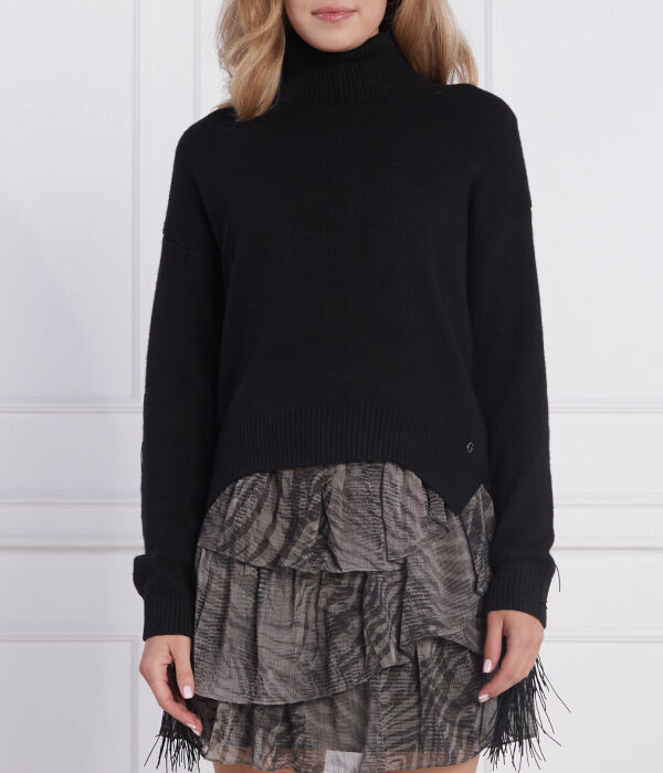 Водолазка Guess Jeans Leonie Relaxed Fit, черный
Водолазка Guess Jeans Leonie Relaxed Fit, черный