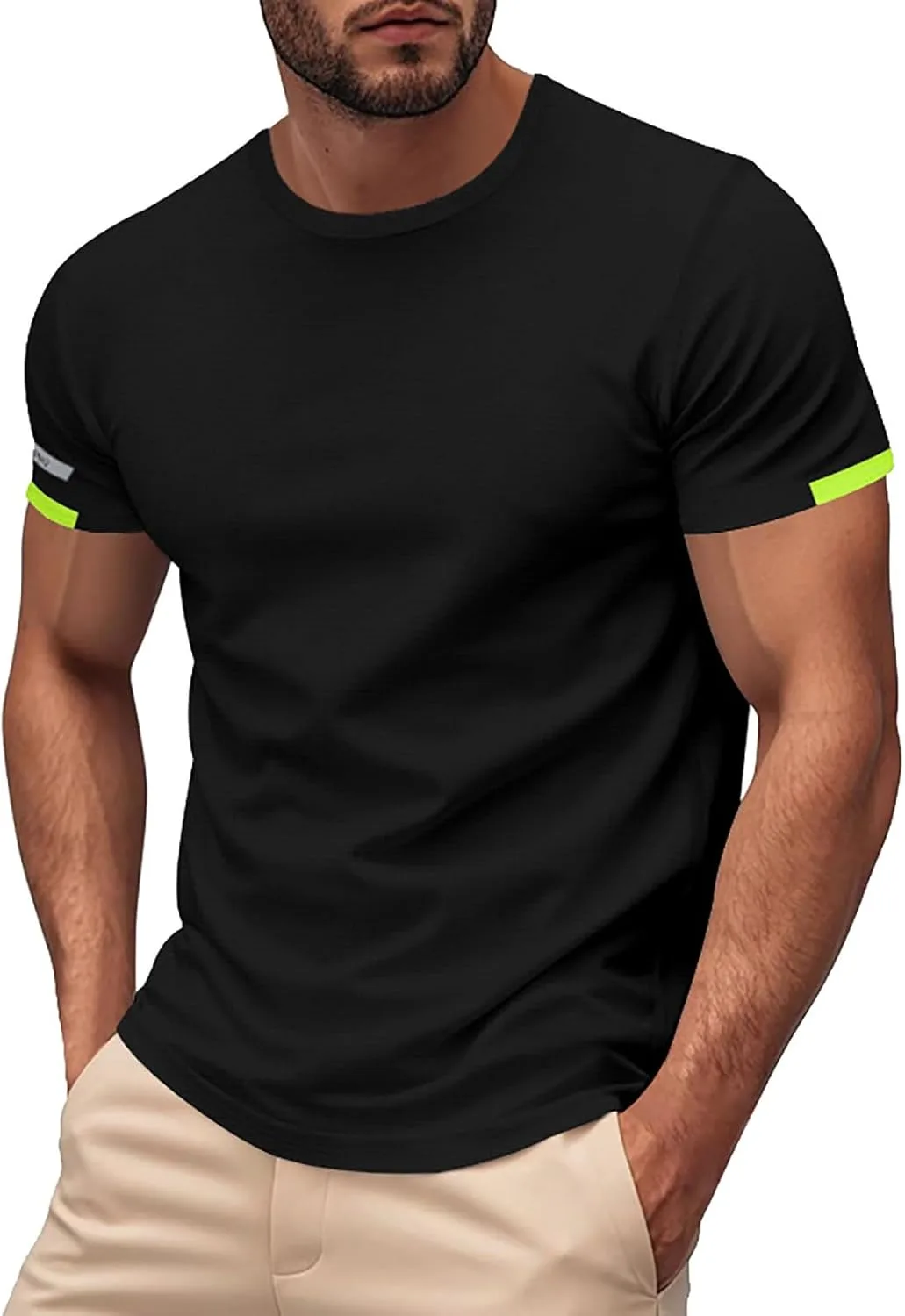 Футболка JOFOW мужская с коротким рукавом Quick Dry Slim Fit
Футболка JOFOW мужская с коротким рукавом Quick Dry Slim Fit