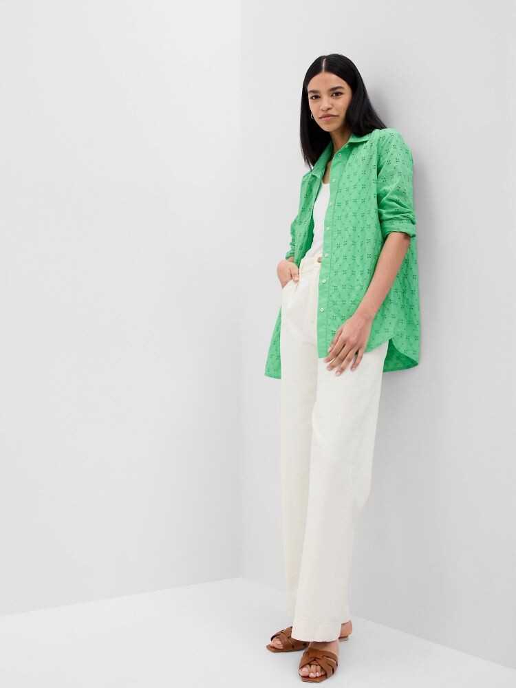 Рубашка мадейра Gap, зеленый
Рубашка мадейра Gap, зеленый